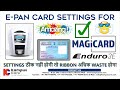 PAN Card Printer & Ribbon Settings For Magicard Enduro 3e PVC Thermal ID Card Printer | Kampus Care