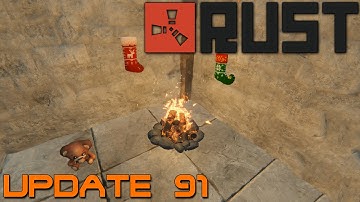 Rust Update 91 - Christmas Items - More Throwable Weapons - Other Stuff