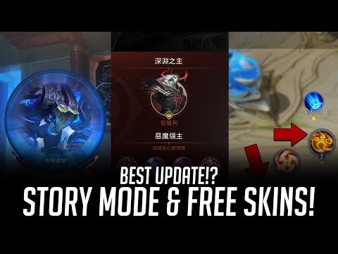 New features: STORY MODE, SKILL CUSTOMIZATION, FREE SKIN & MORE | Arena of Valor | LiênQuânMobile