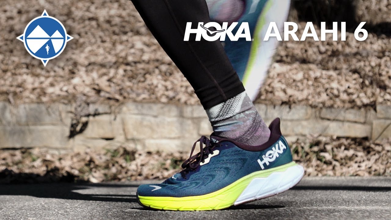 HOKA Arahi 6 Shoe Review | Reliable Stability + Smooth Ride - YouTube