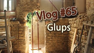 Opening under the wall in the cellar and foundations – Renovation vlog #65