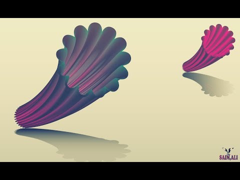 How to blend vector art in illustrator cc2017 & cc2018 tutorial��