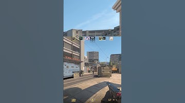 Killed him with my MIND 🧠😂 #counterstrike #cs2