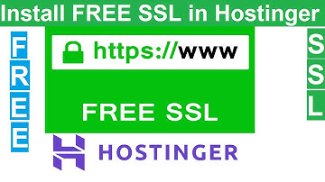 How to Get FREE SSL Certificate in Hostinger Website 2022 | 100% Free SSL in All Domains