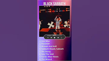 Black Sabbath MIX Best Songs #shorts ~ 1960s Music So Far ~ Top Pop, British Metal, Rock, Album