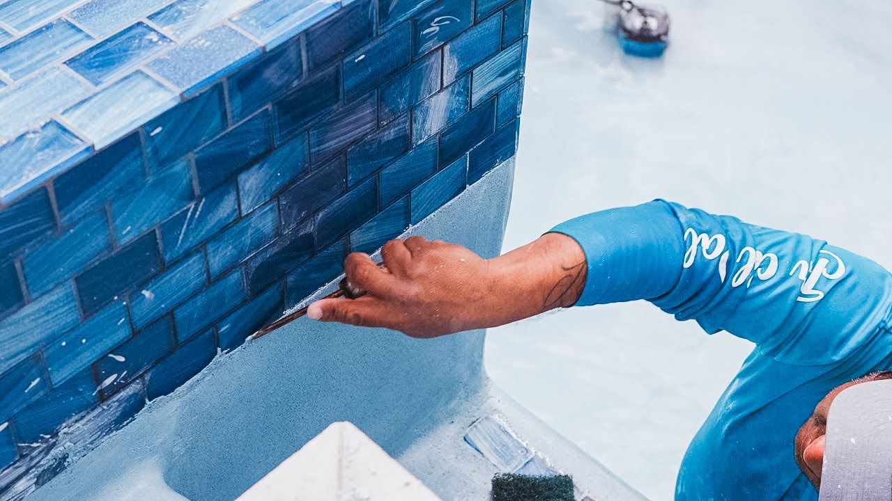 Fort Lauderdale Pool Renovation | Tile Installation Feature - YouTube