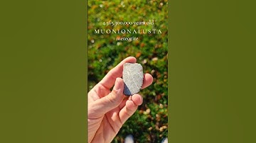 4.5 BILLION years old meteorite #interestingfacts #shortsvideo