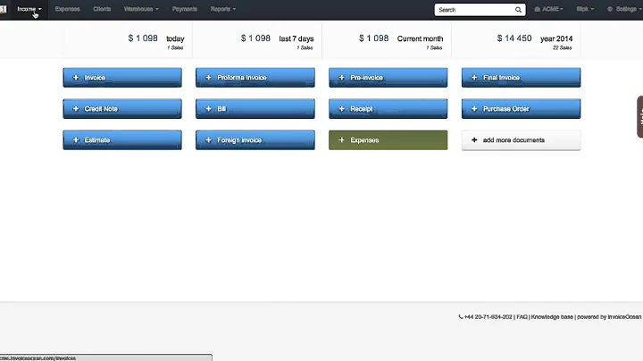 Video Tutorial #4 - Recurring invoices