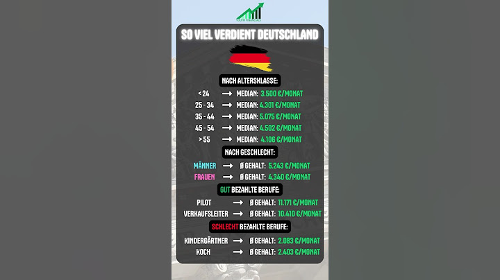 Wie viel verdient man in Deutschland? 🇩🇪💸 #deutschland #de #verdienst #gehalt #geld #euro #europa