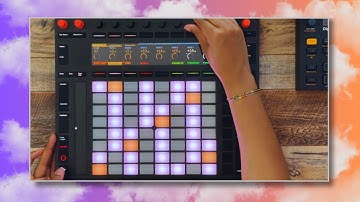 Ableton Live Session with Push 2 + Stacking Vocal Harmonies!