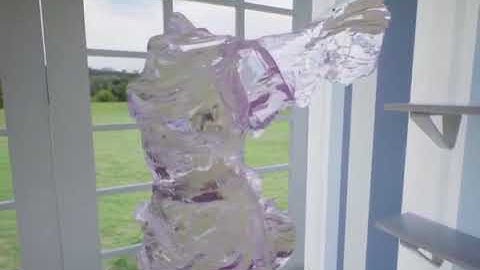 Rendering transparent objects with caustics using real-time ray tracing