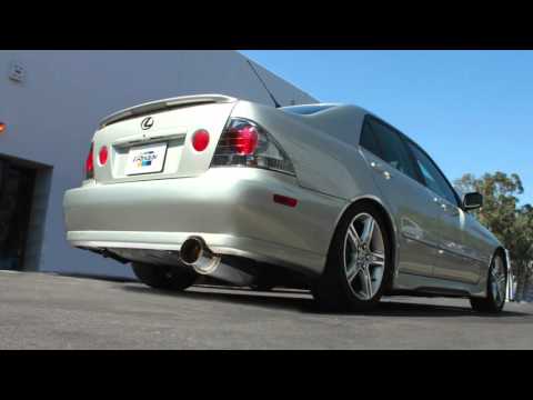 GReddy Revolution RS Exhaust - Lexus IS300 (SXE10)