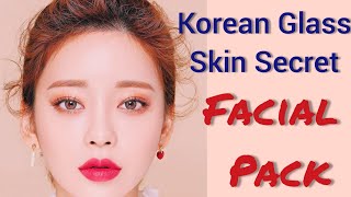 Korean Glass Skin Secret Facial Pack, Traditional Beauty Tips, Coffee Facial