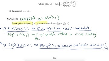 Metropolis-Hastings Algorithm 1 of 6