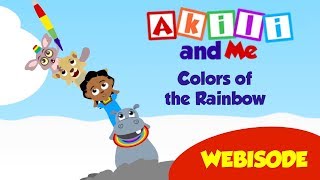 Colors of the Rainbow | Akili and Me Webisode | African Educational Cartoon