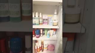New vanity! #skincare #makeup #organization