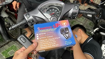 Lắp và Test tính năng của bộ chống cướp Smart key Up trên xe Vision | H2 LED