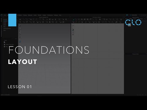 Beginner's Guide to CLO Part 1 Foundations: Layout (Lesson 1)