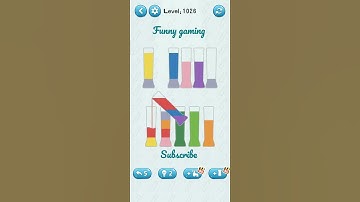 water sort puzzle game level 1026 Numpuz #game #shorts #androidgames #watersortpuzzle #alllevel
