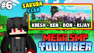 I Infiltrated and Explored the Cherry Blossom Clan 'Sakura Kingdom' | KiraMC Minecraft MEGA SMP E...
