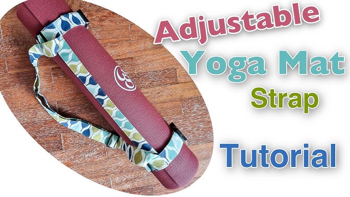 How to Make a Yoga Mat Strap l DIY Yoga Mat Strap in 7 Simple Steps