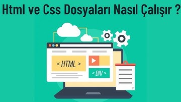 (Html-Css Ders 16) Html ve Css Dosyaları Nasıl Çalışır ?