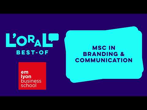 emlyon business school - MSc in Branding & Communication - Highlights
