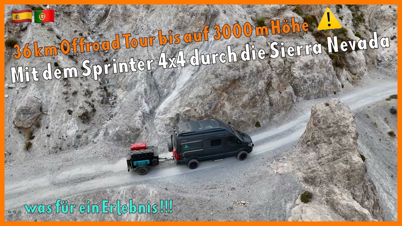 Offroad - 3000m Höhe - Sierra Nevada | Sprinter 4x4 GCS | #1  