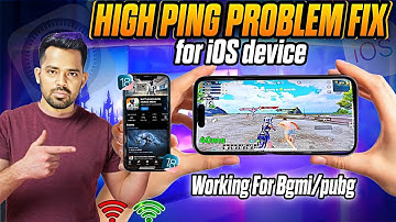 Fix High Ping on iOS for BGMI/PUBG || iPhone Lag Solution 2025 || How to fix ping issue in bgmi ios