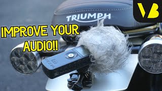 Recording GOOD motorcycle audio // How I do it