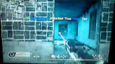 Call Of Duty 4 | BiG Challenge lobby , Unlocking GolD Gun