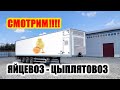 Полуприцеп Цыплятовоз Яйцевоз с автономной климатической системой.