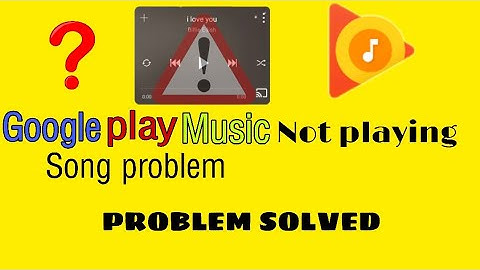 How to fix google play music not playing song Problem Solved 2023