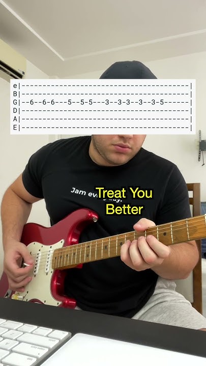 How To Play Treat You Better On Guitar How To Play "Treat You Better" by Shawn Mendes - P.M. Notes - #guitar #