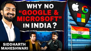 Why INDIA doesnt have Big Companies like Google & Apple - ₹1000 CRORE Founder Reveals  | GT Show