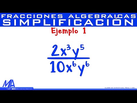 Video: 3 formas de simplificar fracciones algebraicas
