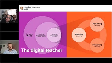 The Digital Teacher webinar series - Session 2: The role of the world, the classroom and the teacher