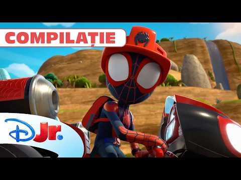 🕸️ Săriți în ajutor!| Păienjenelul Marvel și prietenii lui uimitori | Disney Junior România