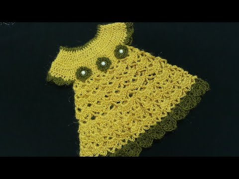 شرح طريقة عمل فستان طفلة من ثلاث شهور الي ست شهور الجزء الأول 1 3 شرح طريقة عمل فستان طفلة من ثلاث شهور الي ست شهور الجزء الأول 1 3