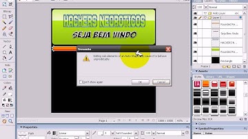 Como Faser Layout No Fireworks cs3 e exportar para o Dreamweaver 1/2
