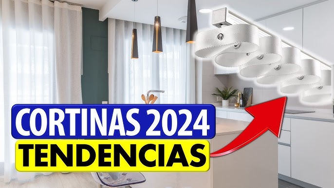 CORTINAS PARA COCINA MODERNAS / Cortinas para Cocina 2024, Cocinas Modernas  2024 TENDENCIAS 
