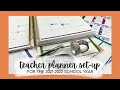 EC TEACHER LESSON PLANNER SET-UP! | 2021-2022 school year | tattooed teacher plans