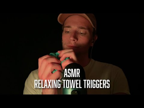 ASMR Towel Scratching and Scrunching (No Talking)