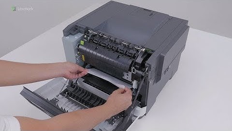 CS421/CS521/CS622 Series—Paper jam in door a