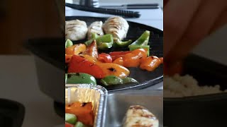 Easy to make meal prep! Healthy meals for 2! #shorts