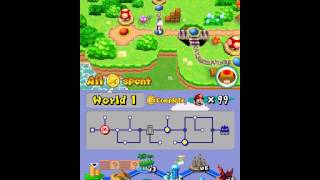 First succesfully modded worldmap path animation in NSMB