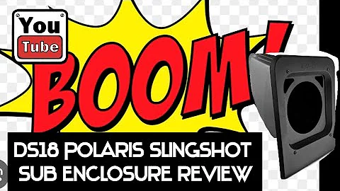 DS18 Slingshot 10" Subwoofer box..real review