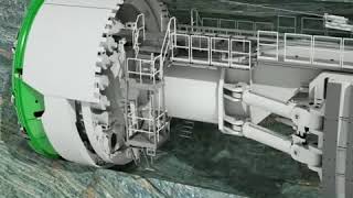 CÔNG NGHỆ ĐÀO HẦM phá ĐÁ bằng Gripper TBM thật HIỆN ĐẠI (Tunnelling In Hard Rock With Gripper TBM )