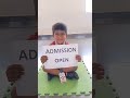 🌸 A place where dreams take their first step… Admissions Open 2026–27✨#admission