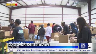 Kicking hunger initiative